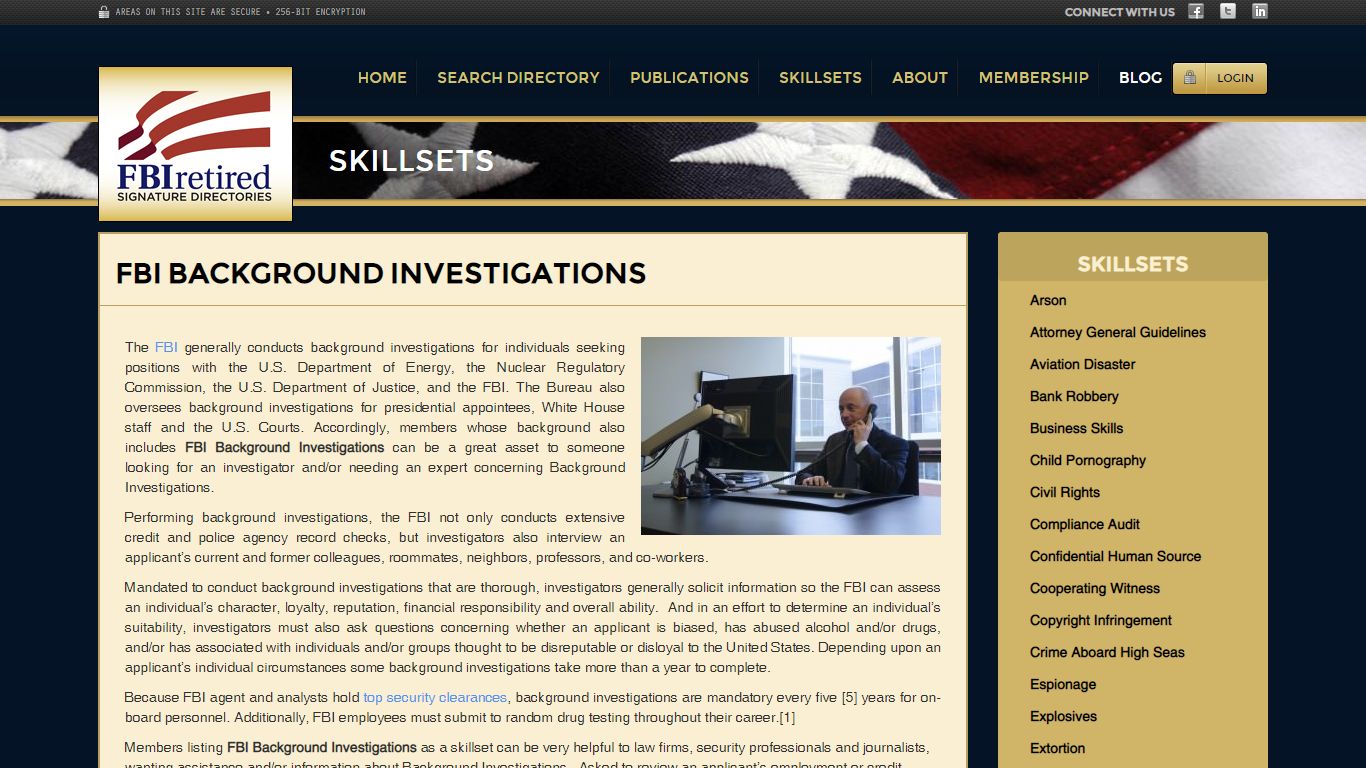FBI Background Investigations - FBI Retired | Official Website